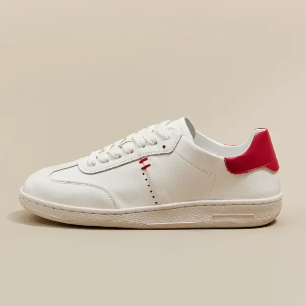 Women AI-YU-QI Sneakers Genuine Leather Autumn Flat Lace-up Casual Shoes Anti-slip Women's Skateboarders_vogvips.com