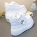 Korean Dad Shoes For Women, Super Height-Increasing Thick Sole, Comfortable Black And Color-Block, Ins Style Elegant_vogvips.com