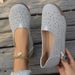 2025 New Casual Flat Bottomed Hollow Hole For Women With Round Heads, One Foot Stepping Loafers, Lazy Single Shoes_vogvips.com