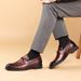 Leather For Men In Spring 2025, New Top Layer Cowhide Business Dress One Foot S, Crocodile Patterned Wenzhou Men's_vogvips.com