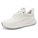 Men's Leather Casual Height-Increasing Dad Shoes, Cross-Border Thick-Soled Men's White Sneakers, New_vogvips.com