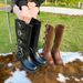 Belt Buckle Chunky Heel Riding For Women, Autumn And Winter Over-the-Knee Long Western Cowboy Boots, Brown Fashion Boots_vogvips.com