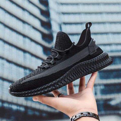Men's Trendy Sports Shoes Autumn Casual Breathable Mesh Running Wholesale Versatile_vogvips.com