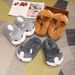 Autumn Winter Plush Cartoon Dog Full Coverage Indoor High-Quality Couple Slippers Home Cotton_vogvips.com