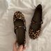 Super Leopard Print Mary Jane Single Shoe Women's 2025 Summer New French Button Soft Sole Ballet Flat Scoop Shoes_vogvips.com