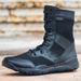 European Warm Series New Summer Mesh Ultra-light Breathable Combat Men Lightweight High-top Training Boots Zipper Security Shoes Women_vogvips.com