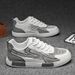 Euro Step Summer Breathable Thin Non-Slip Large Size Sneakers Men's Youth Mesh Hollow Sports Casual Trendy Shoes_vogvips.com