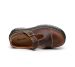 Casual Shoes Crazy Horse Cow Leather Women Thick Bottom Leisure Buckle Strap Mary Jane_vogvips.com