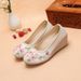 Women’s Shoes New Style Old Beijing Cloth Shoes Wedge Heel Ethnic Style Embroidered Shoes Chinese Style Hanfu Shoes Retro High Heel Women's Shoes_vogvips.com