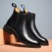European Warm Series Men's Martin Autumn Genuine Cowhide Pointed Toe High Top Slip-On Leather Boots_vogvips.com