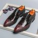 New High-End Formal Leather Men's Height Increasing Business Shoes, Breathable Pointed Toe British Casual Shoes_vogvips.com