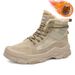 Men's Winter Fleece-Lined High-Top Martin Boots, Men's Worksite Non-Slip Thickened Warm Work Shoes, Ankle Boots, Cotton_vogvips.com