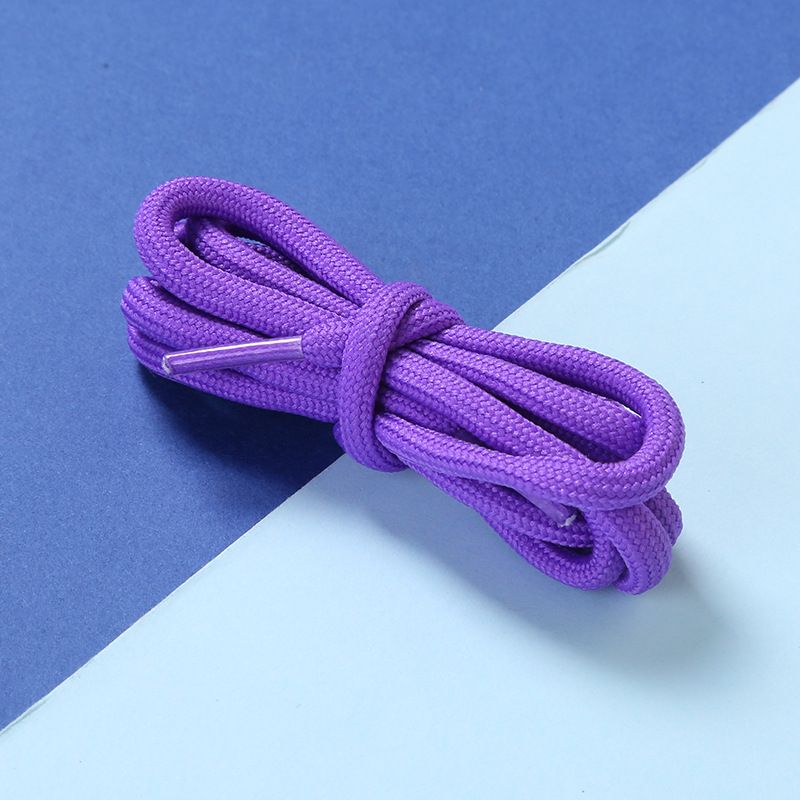 Shoe Accessories polyester white encrypted round rope mountaineering dad sports shoes basketball shoelace_vogvips.com
