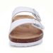 Asgard Summer New Leather Sandals Outdoor Fashion Double Buckle Beach Shoes Comfort Cork Footbed Clogs Slipper With Arch_vogvips.com