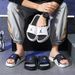 Slippers For Men, Summer Outdoor Wear, Sports Trend, Stepping On Poop Feeling, Thick Sole, Student Beach, Outdoor, One_vogvips.com