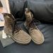 British Style Martin 2024 Autumn New Student Versatile Brown Flat Short Breathable Single Boots For Women_vogvips.com