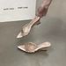 Fairy Wind Diamond Wedge Heel Sandals Women's Outdoor Wear Spring And Summer New Style With Skirt French Beautiful Open Toe Sandals_vogvips.com