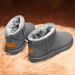 Winter Snow Boots For Men & Women - Cozy Fleece-Lined Slip-On Shoes With Thick Rubber Sole, Warm & Comfortable For Cold Weather_vogvips.com