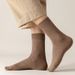 5 Pairs Of 100% Socks, Men's Four Season Striped Midsole, Sweat Absorbing, Breathable Sports Cotton Socks_vogvips.com