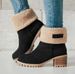 Autumn Winter Wool Short Plus Size Fleece Women Snow Boots Trendy_vogvips.com
