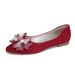 Craft Single Fashionable Women's Fashion, Pointed Shallow Mouth, 2025 Spring Cute Princess Shoes, Bow Soft Sole, Milk_vogvips.com