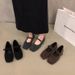High-End Stylish Furry For Women, Outdoor Wear, 2025 New Autumn Winter French Retro Elegant Flat Mary Jane Shoes_vogvips.com