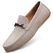Leather Anti-velvet Leather Beanie Shoes Men's Casual Shoes Driver Shoes Large Size_vogvips.com