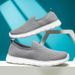 2024 New Large Size Flying Woven Casual Shoes Men's Hot-selling One-pedal Light Foot Cover Lazy Shoes Men's Shoes Spot_vogvips.com
