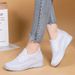 2024 Spring Autumn Summer New Women's Sneakers Casual Running Breathable Mesh White Shoes Wholesale_vogvips.com