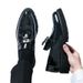 2025 Men's Business Casual Pointed Thick Sole Patent Leather Youth Trend Korean Fashion Versatile Shoes_vogvips.com