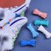 Shoe Accessories Semi Circular Shoelaces Basketball Shoes Sports Shoes Casual Shoes Shoelaces Black And White Blue Color Oval Shoelace Rope_vogvips.com