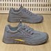 NEW Men's Safety Shoes For Work, Spring Breathable, Anti-slip And Wear-resistant, Sports Work Shoes_vogvips.com