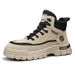 European Warm Series Martin Autumn Winter New High-top Leather Outdoor Sports Motorcycle British Style Trend Height Increasing Men's Boots_vogvips.com