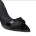 Women's White Pointed Toe Open-Toe Stiletto Slide Sandals - Slip-On Dressy High Heels For Women_vogvips.com