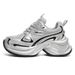 nwe 2026 Summer Mesh Breathable Silver Inner Height Increasing Casual Sports For Women Thick Sole Dad Shoes_vogvips.com