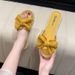 High-Quality Design Sense Summer Sandals For Women, Ins Fashion Bowknot New Style Outdoor Niche One-Strap Beach Shoes_vogvips.com