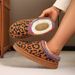 Snow For 24 Women, Size 43, Large With Plush Fur And Warm Sponge Cake, Thick Soled Slippers Without Heels, Cotton Boots_vogvips.com