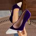 cross-border Foreign Trade Wholesale Of New Suede High-heeled For Women, Stiletto Pointed Toe Shallow Single_vogvips.com