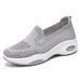 Summer New Cross-border Women's Wholesale Thick-soled Casual Slip-on Height-increasing Shoes_vogvips.com