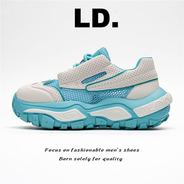 Men's Summer Breathable Thick-Soled Dad Sports Casual Shoes, NNew-Slip Outdoor Shoes_vogvips.com