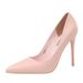 The Correct 1 Brand Best Style Fashion Korean 9511-17 Simple Women's Slimming Stiletto Super High Heels Shallow Mouth Pointed Toe Sexy Singl_vogvips.com