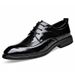 Euro Step Men's Formal 2025 Autumn New Brogue Business Fashion Versatile Suit Leather Oxford Shoes_vogvips.com