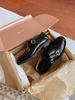 Cowhide Version Grape Mom Same British Style Exquisite Carved Brogue Genuine Loafers Women Monk Strap Small Leather_vogvips.com