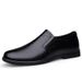 Men's Shoes Leather Shoes Gentleman's Flat Casual Shoes Low Top Foot Loafer Foot Sneakers_vogvips.com
