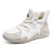 First Layer Leather High-top Large-size Women's Shoes Women's Martin Boots Short Boots Sports And Leisure Shoes Versatile Leather Boots_vogvips.com