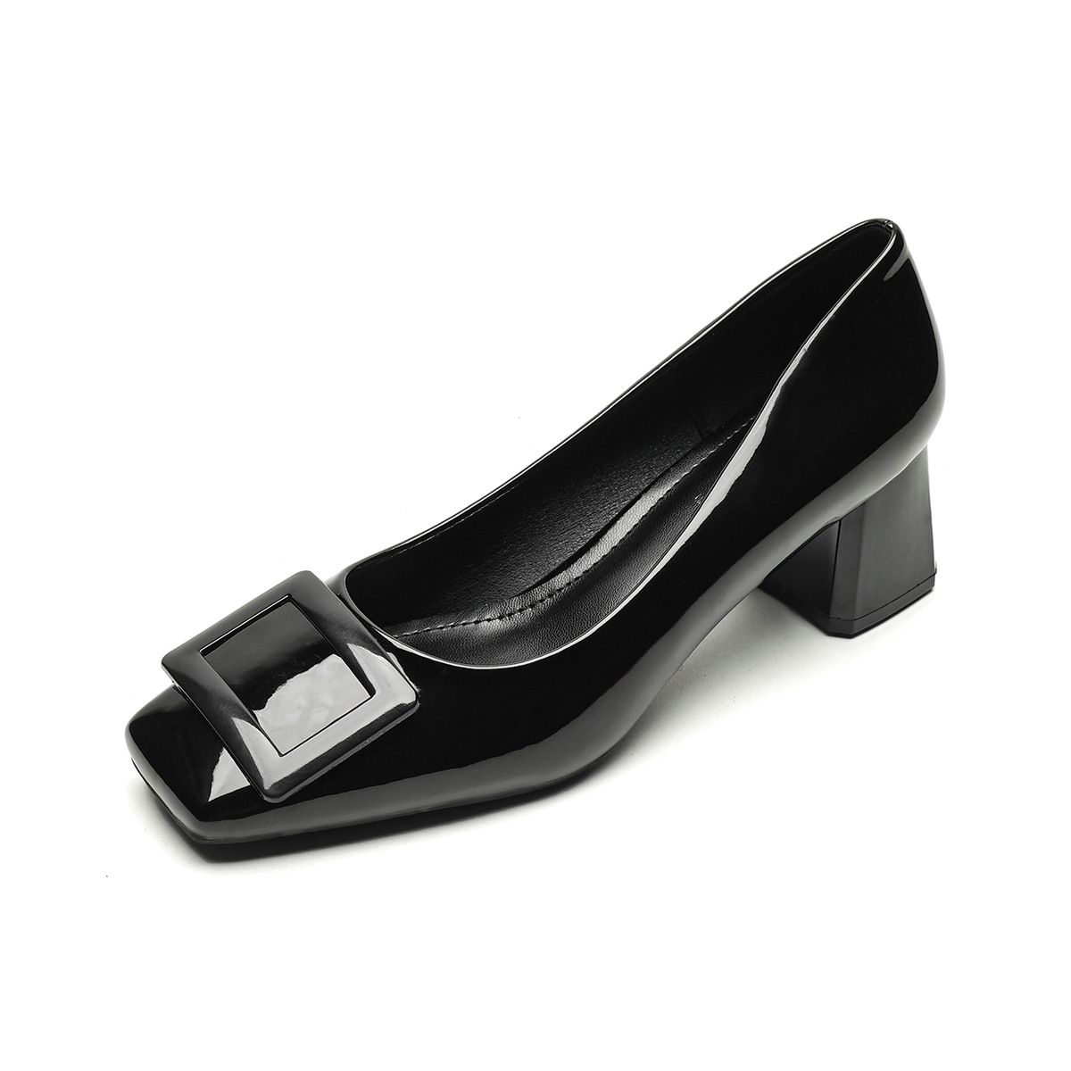 French High Heels Women's Head Pedal Work Shoes Light Mouth Temperament Commuter Shoes_vogvips.com
