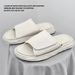 ShoeVault 2025 New Summer Outdoor Trendy One-Strap Velcro Slippers For Men Non-Slip Youth Beach Sandals_vogvips.com