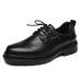 Euro Step 2025 Spring And Autumn New Brogue Casual Leather Formal Business Men's British Style Height Increasing Shoes_vogvips.com