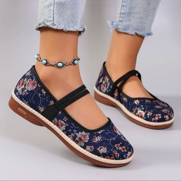 Spring New Women's Casual Sports Comfortable, Breathable, Lightweight, Wear Resistant Lazy Shoes, Soft Soled Flat Shoes_vogvips.com