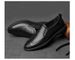 First Layer Casual Leather Shoes Foot Cover Dress Splicing Work Casual Leather Shoes Rubber Non-slip Sole_vogvips.com